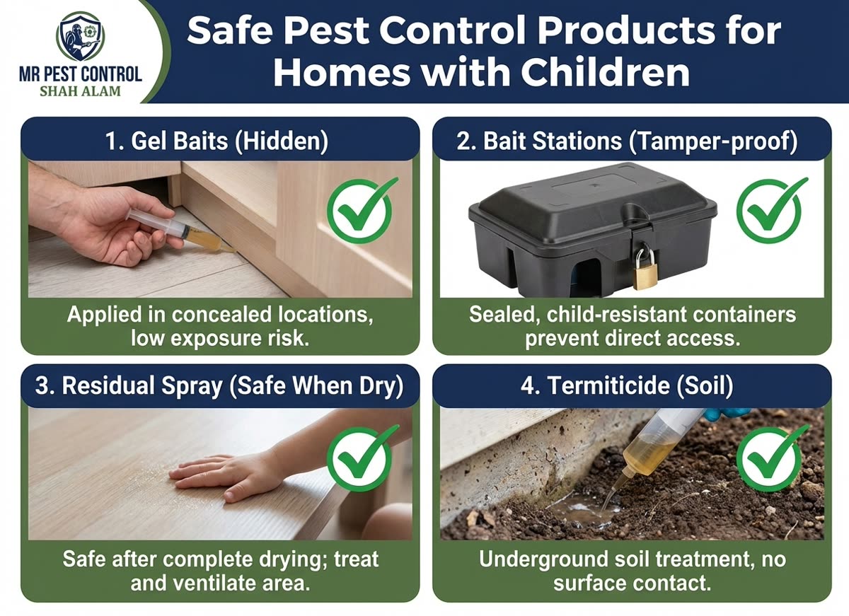 Safe Pest Control Products for Homes with Children