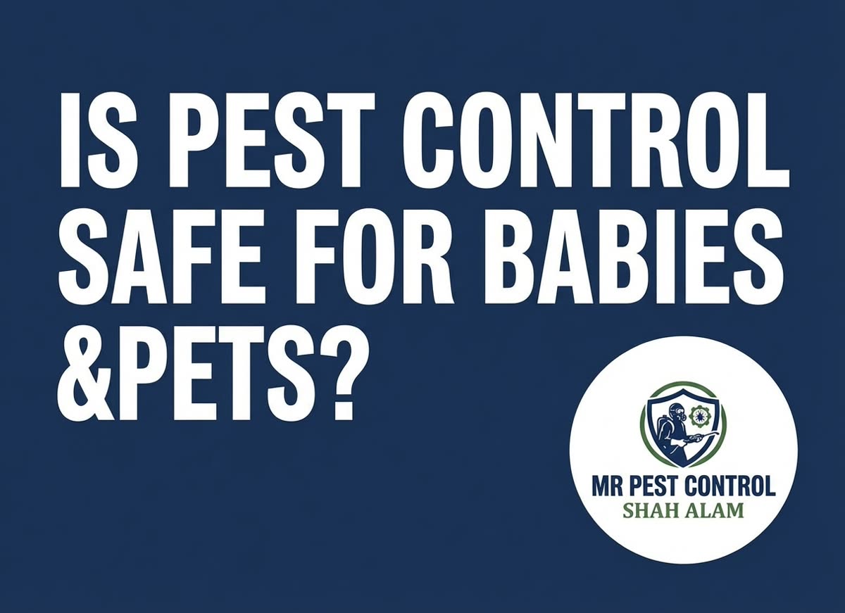 Is Pest Control Safe for Babies and Pets