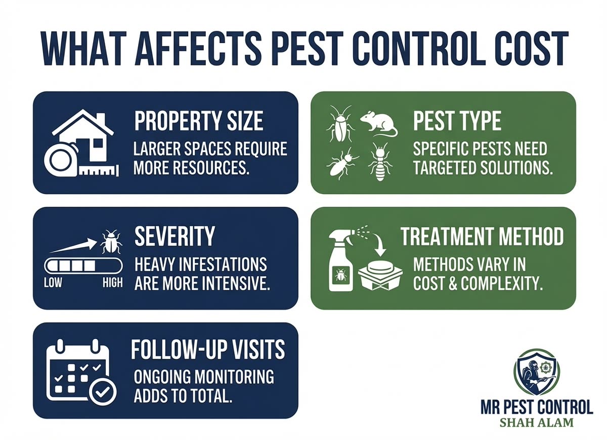 What Affects Pest Control Cost
