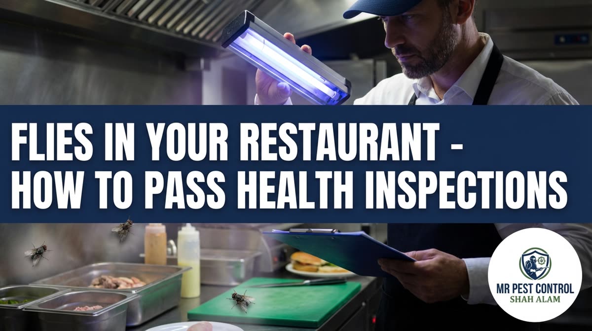Flies in Your Restaurant — How to Pass Health Inspections