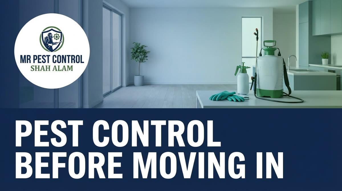 Pest Control Before Moving Into a New House