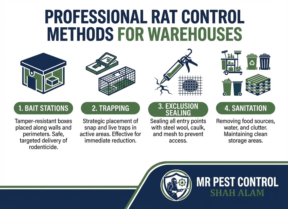 Professional Rat Control Methods for Warehouses