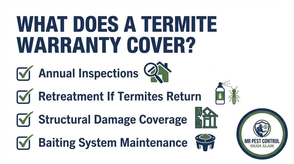 What Does a Termite Warranty Cover?
