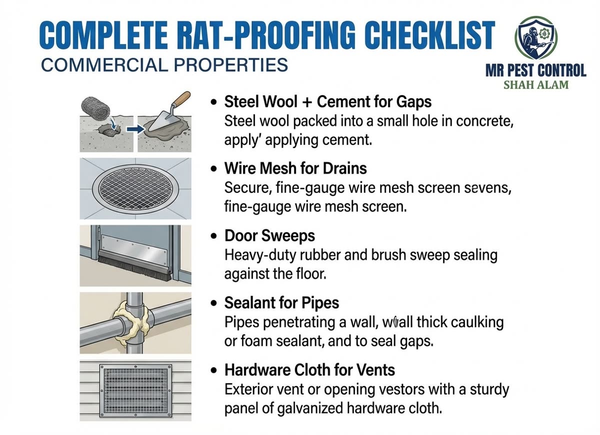Complete Rat-Proofing Checklist