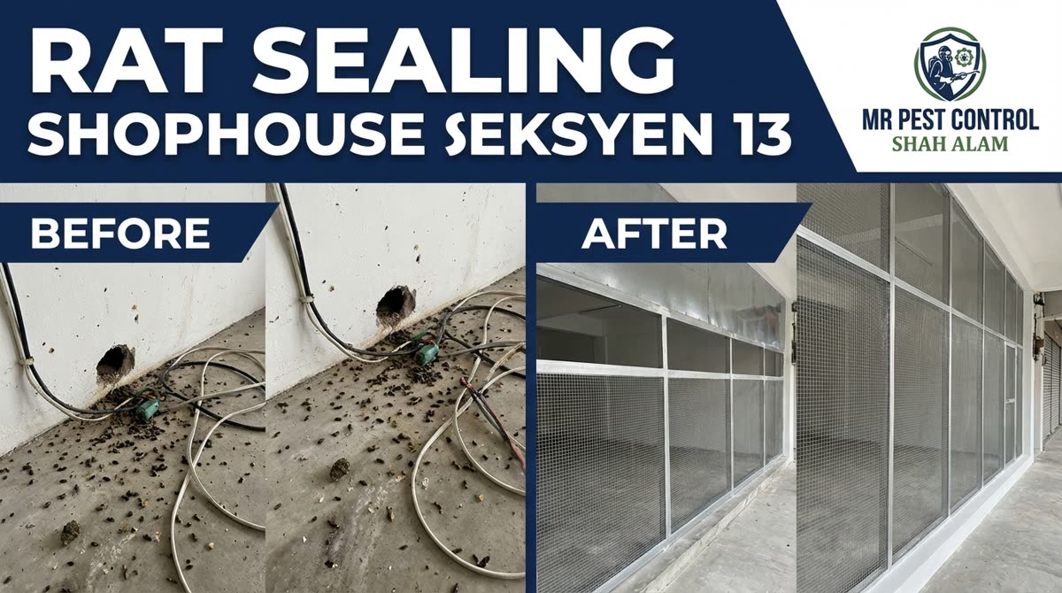 Rat Sealing – Shophouse Seksyen 13