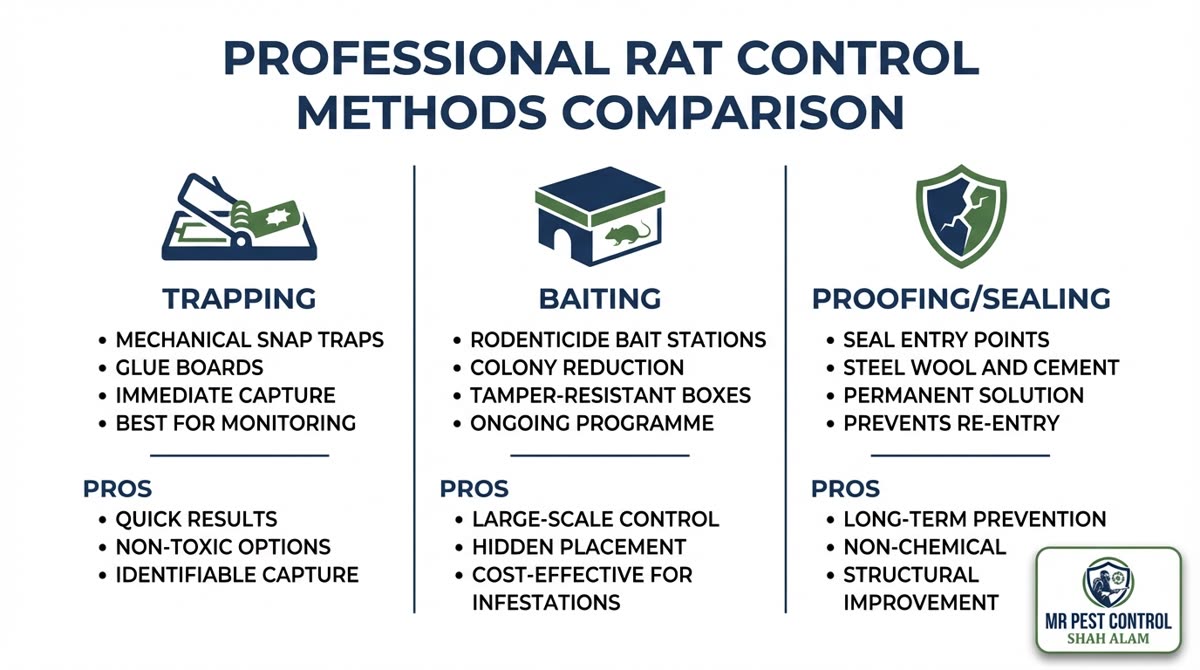 Professional Rat Control Methods Comparison
