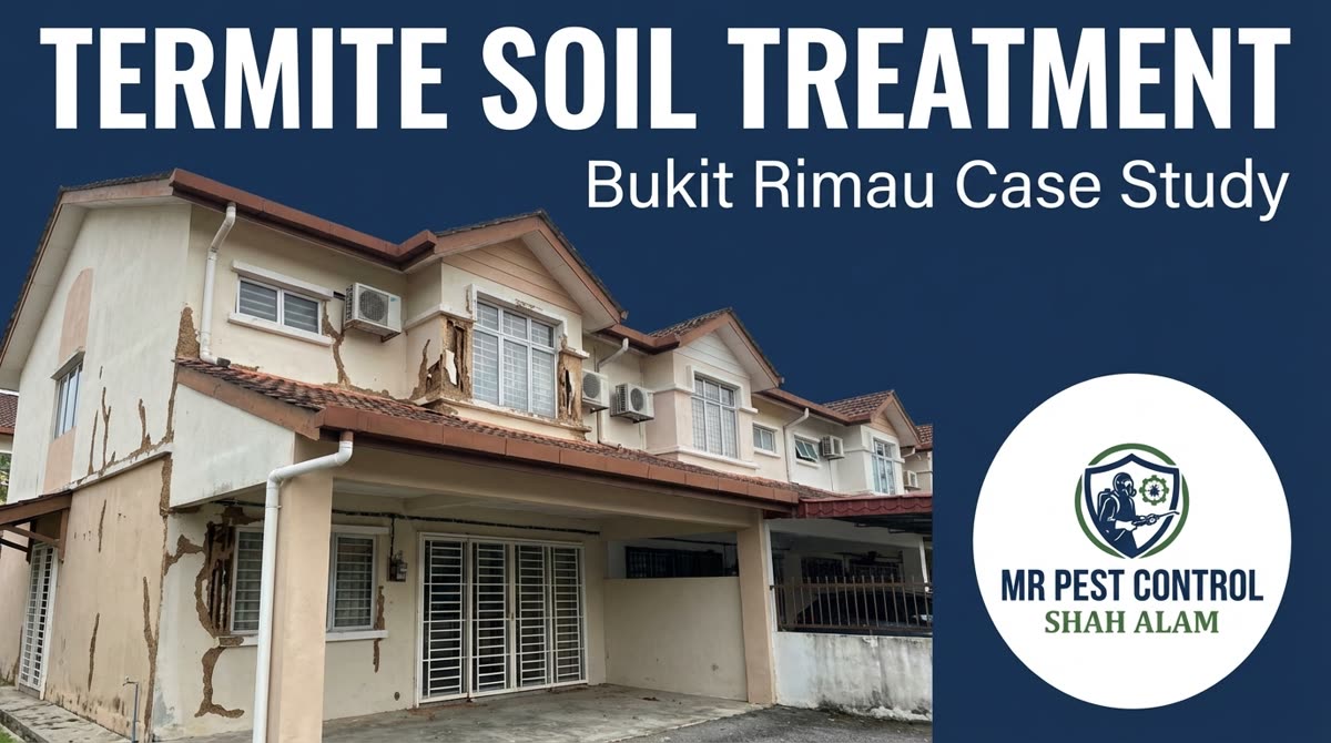 Termite Soil Treatment — Bukit Rimau Terrace