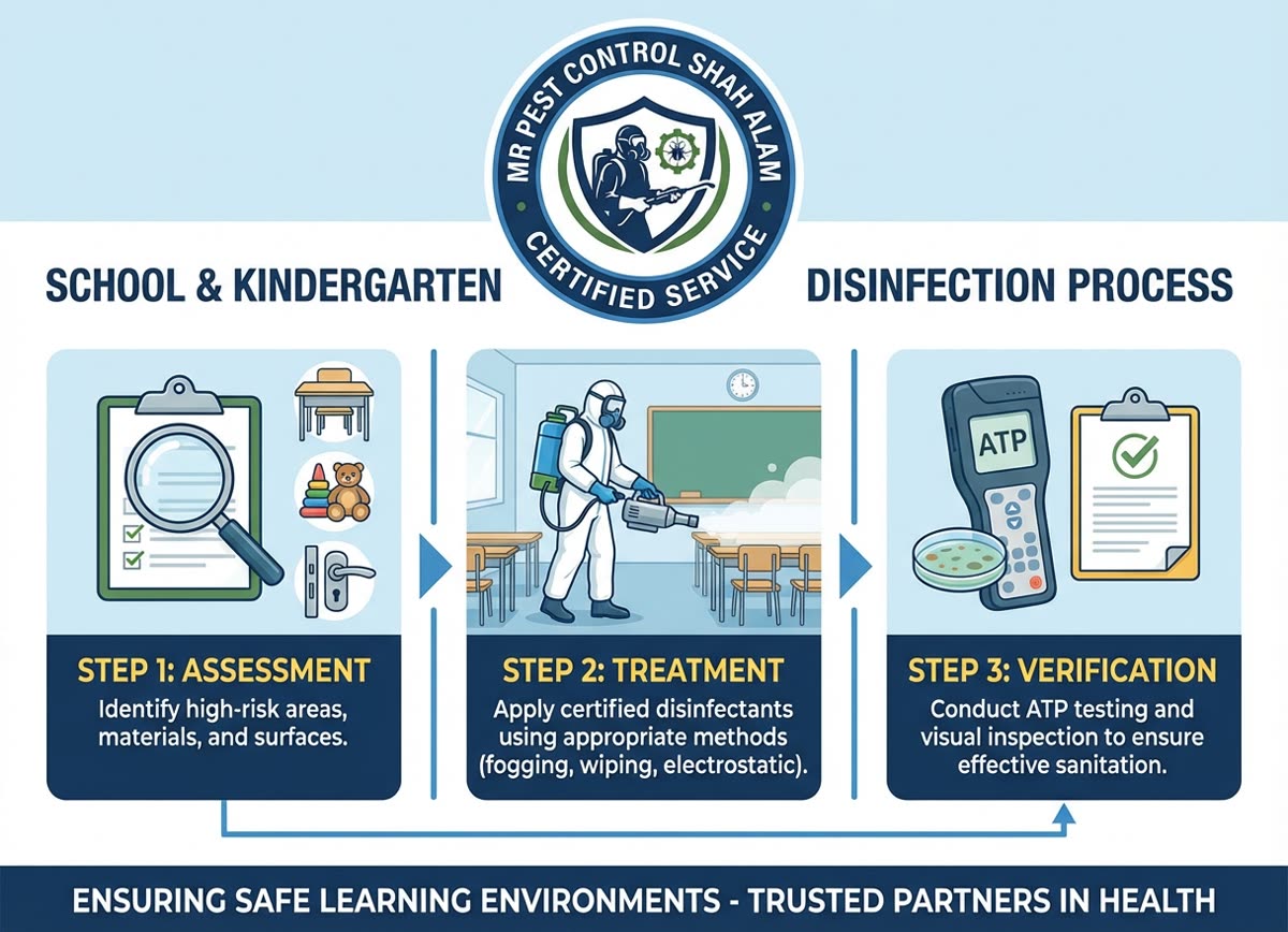 Disinfection Process for Kindergartens